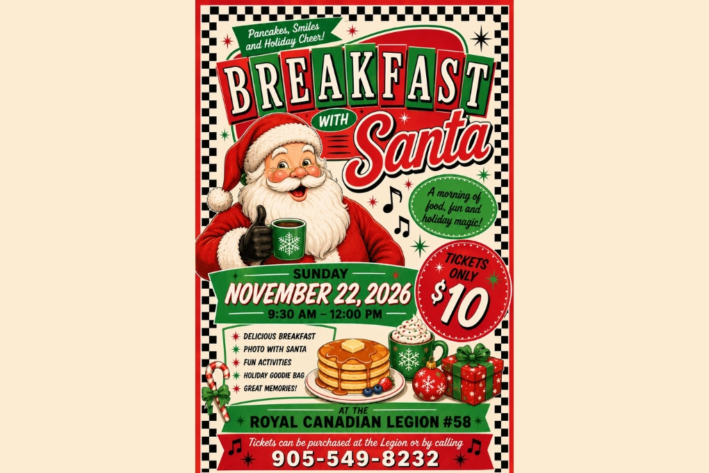 Breakfast with Santa — Royal Canadian Legion Branch 58
